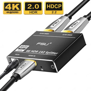 1 v 2 Out HDMI Splitter 4K HDCP 2.2 1080p Video, HDMI Preklopnik Switch Split Ojačevalnik Za PS3 HDTV Xbox PC redmi zvezek