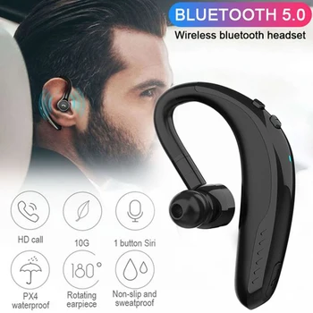 Brezžične Bluetooth Slušalke Stereo Slušalke 190mAh Eno za Prostoročno uporabo z Mikrofonom Podjetja Bluetooth Slušalke Za Vožnjo