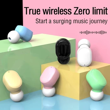 Mini 5.0 Brezžične Bluetooth Slušalke Šport Gaming Slušalke z Mikrofonom za Prostoročno Čepkov Stereo Slušalke Slušalke Za Vse telefon
