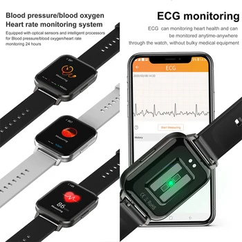 LEMFO 1.78 palčni 420*485 HD Zaslon, EKG Smartwatch Multi-Športni Način Krvni Tlak IP68 vodotesen Pametno Gledati za Android IOS