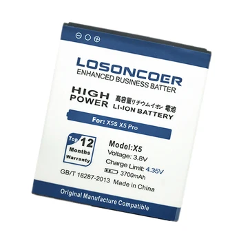 LOSONCOER 3700mAh Li-ion Mobilnega Telefona, Baterije Za Izvirno DOOGEE X5 Baterije DOOGEE X5 Pro Baterije DOOGEE X5S