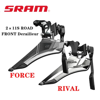 SRAM Force, RIVAL 22S Prednji Menjalnik 2x11 Hitro Cestno Kolo Braze Na Prednji Menjalnik Dnu Potegnite Kolesarske Opreme,