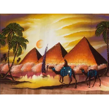 5d DIY Kvadratnih/Krog Sveder Diamantni Slikarstvo Krajine Egipt Piramida Navzkrižno Šiv Mozaik Diamond Vezenje Okrasnih Vzorec
