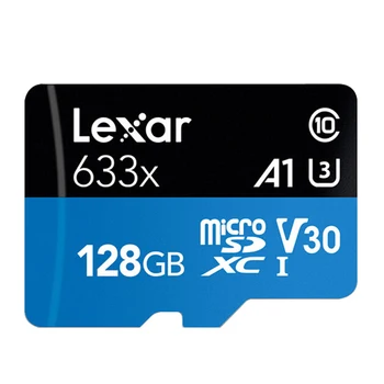 Lexar 633X Pomnilniško Kartico 512GB 128GB 256GB 64GB SDXC kartice Micro sd 32GB SDHC 95M-100 M/s TF Kartice za Gopro/DJI/Nintendo/pametni telefon