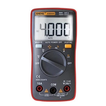 ANENG AN8000 Digitalni Multimeter 4000 šteje poklicno kondenzator tester meter richmeters induktivnost meter digitalni tester