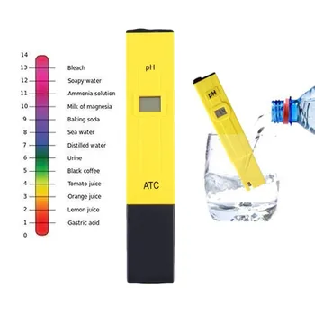 Prenosni Digitalni PH Meter Tester z TDS Meter Pero PH 0.0-14.0 Visoko PH Natančnost za Pijačo Vodo, Hrano Lab PH Monitor