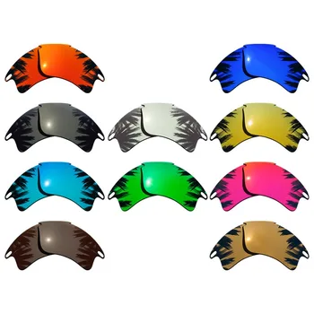 Polarizirana Zrcali Premaz Zamenjava Leč za-Oakley, Hitro Jakna XL Okvir Multi-Barve
