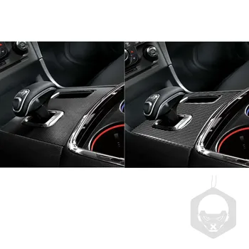 Za Dodge Charger Ogljikovih Vlaken Nalepke za obdobje 2011-LD SXT SRT8 Auto Prenos Gear Box Plošča Pokrov Notranjost Avtomobila Dodatki