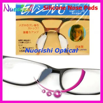 20 parov T2000 Jasno, ali Black Anti-slip Povečujejo Silikonske Blazinice za Nos Nalepke 1,8 mm 2,5 mm Za Plastično Acetat Očala Brezplačno Shipp