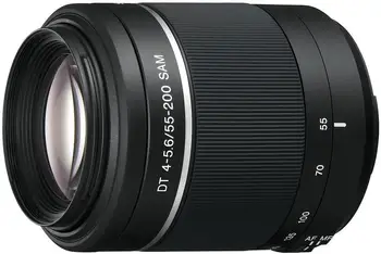 UPORABLJA Sony 55-200mm f/4-5.6 SAM DT Telefoto Zoom Objektiv za Sony Alpha Digitalni SLR Fotoaparati