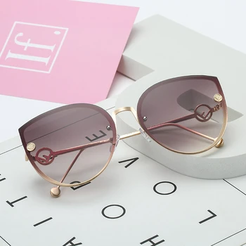 2020 Vintage sončna Očala Moda Preprostost Okrogla sončna Očala Čebel sončna Očala Gafas Oculos Feminino sončna Očala Ženske UV400