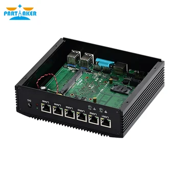 6*LAN 2*COM Mini PC Usmerjevalnik 4G podporo Core i5 8265U i5 4200U i3 4005U i3 6157U Celeron 2955U HD AES-V DDR3 Industrijski Računalnik