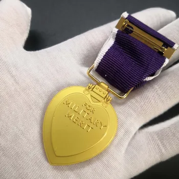 Vrhunsko Kakovost Ameriške vojske ZDA srce Vojaška Medalja prsih značko cllection prsih medalje s trakom polje Dekoracijo