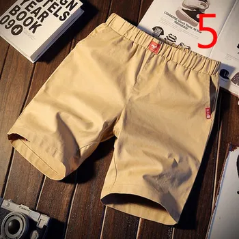 Kratke hlače moški korejska različica slim pet hlače moda za moške priložnostne traper hlače