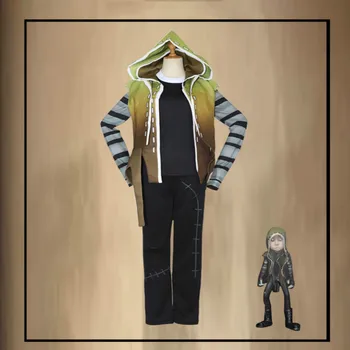 Anime Igra Identitete V Cosplay Plačanec Naib Subedar Vlogo Igrajo Kostum Moški Telovnik+top+hlače Halloween Carnival Odraslih Obleke