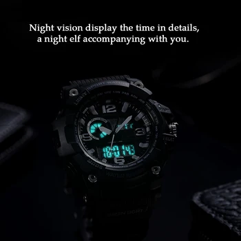 Novo Xiaomi Digitalni Watch TwentySeventeen Prostem Dvojni Zaslon Elektronski Watch Izbiranje Dvojni Prikaz Časa Odštevanja Nepremočljiva Šport