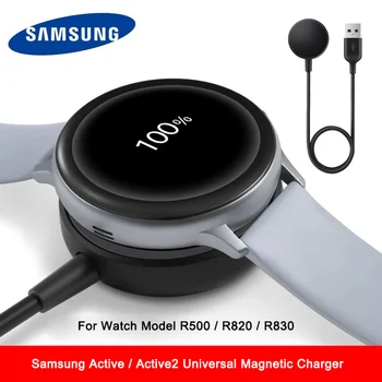 Originalni Samsung Galaxy Watch Active2 Polnjenje Baze Brezžični Polnilnik Tipke za Samsung Galaxy Pametni Watch / Aktivna 2 EP-OR825