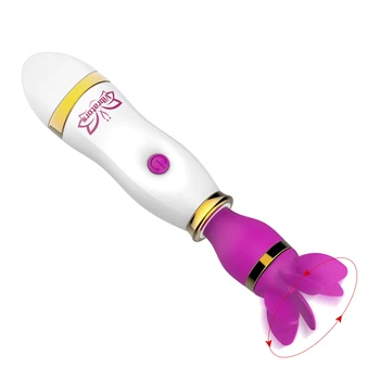 IKOKY 360° Obračanje Lizati Ženska Vibrator za Klitoris Vagine Analni Seks Igrače za Ženske Ženski Masturbator Odrasli Pari, Pralni Erotično