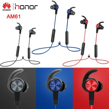 Original Čast AM61 Brezžične slušalke z IP55 Ravni, Bluetooth 4.1 HFP / HSP / A2DP / AVRCP za Čast Huawei Xiaomi Vivo