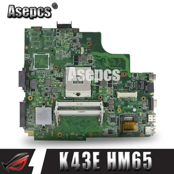 Asepcs K43SD/K43E Prenosni računalnik z matično ploščo Za Asus K43E K43SD A43E P43E Test original mainboard HM65