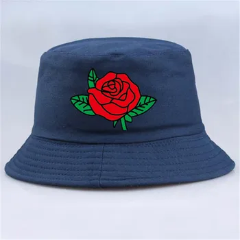 2020 rose tiskanja moških in žensk Panama vedro klobuk visoko kakovost vrha skp poletje vrha skp nedelja klobuk ribolov ribič bombaž klobuk