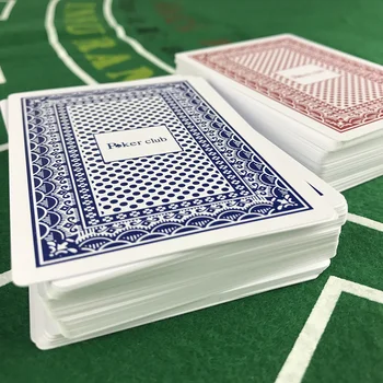 Easytoday 1Pcs/set Nepremočljiva Plastične Igralne Karte, Baccarat Texas Hold ' em PVC Poker Klub Kartice družabne Igre 2.48*3.46 Palčni