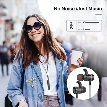 MiniBron V Uho Gaming Slušalke z Magnetnim Žično Čepkov Šport Slušalke Hrupa Preklic HI-fi Kakovosti Zvoka Slušalke Igra Slušalke