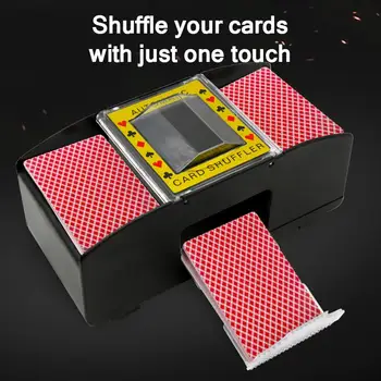 Kartico Shuffler Igra Poker Odbor Igranje Kart Shuffle Pralni Zabava-In-Kartico Essentials Električni Kartico Shuffler