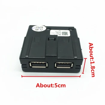Armerst USB Vtičnica zadaj Sedež USB Adapter s Kablom napeljave pas Za Tiguan MK2 Teramont Atlas Octavia Odlično Kodiaq 5QD035726