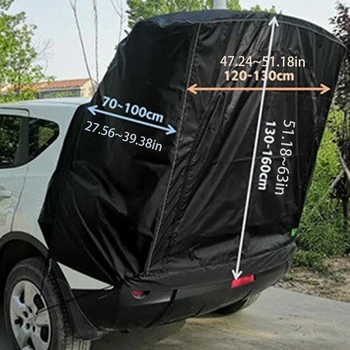 Multifunkcijski Prtljažniku Avtomobila Šotor Dežnik Rainproof Zadaj Šotor Preprost Avtodom Za Samostojno vožnjo Tour Žar Kampiranje