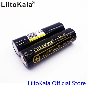 Prvotne LiitoKala Lii-35A 3,7 V 3500mAh 10A Praznjenje Baterije za ponovno Polnjenje Za 18650 Baterije/UAV