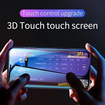 Baseus celozaslonskem Kavljem Obraz Kaljeno Film za iPhone9 X XS XR XS Plus 3D Zaslon Prah-proofing Anti-protieksplozijska Zaščita Zaslona