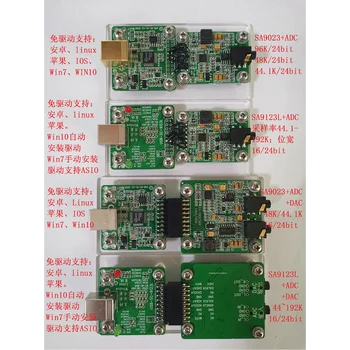Lusya CS5341 USB Zvočno Kartico 192K/24-bitno Snemanje In Predvajanje ADC Vzorčenje DAC Dekodiranje Raspberry Pi Pretvornik T0483