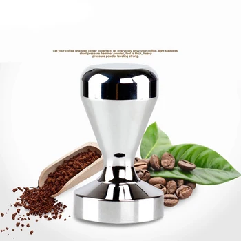 Hrana Razred Materiala 51mm Kave Barista Espresso Ravno Prirejanjem Navadnih Jasno Telo Aluminija Kave Pritisnite Kladivo