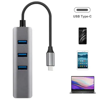 USB C HUB Gigabit Ethernet Rj45 Lan Adapter USB Tip C do USB 3.0 HUB 10/100/1000 Omrežna Kartica za MacBook ChromeBook