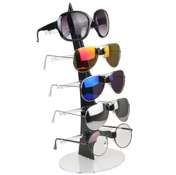 Lepo 5 Plasti Sončna Očala Držalo Za Očala Zaslon Rack Števec Stojalo Za Nakit Pokazati Embalažo In Prikazno Očala Za Shranjevanje Orodja