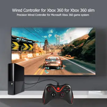 USB Žična Igra Ročaj Krmilnik Joypad Gamepad za Microsoft Xbox 360 za Xbox 360 Slim PC Windows Visoko Kakovostne Igre Campad