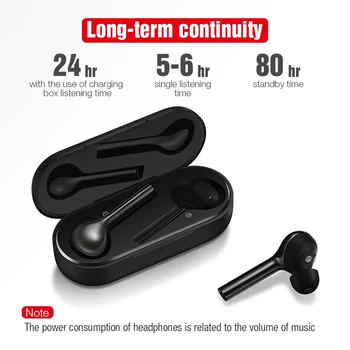 TOMKAS Mini TWS Bluetooth Brezžične Slušalke Slušalke Freebud Touch Kontrole Šport Slušalke Z Dvojno Mikrofon Za Mobilni Telefon