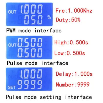 PWM Pulse Generator Frekvence Ciklus Nastavljiv Modul Kvadratni Val Signal H7EE