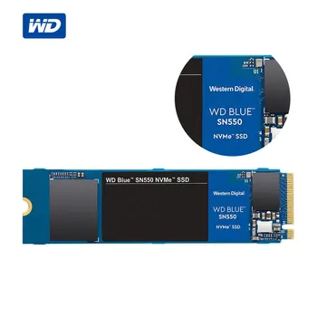 Vrh Western Digital Modra SN550 SSD Disk 250 GB 500 GB M. 2 2280 NVMe PCIe Gen3*2 Notranji Pogon ssd Za PC, Laptop, Prenosnik