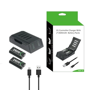 Primerna Za XBOX ENO Ročico, s Baterijski Paket za XONES Ročaj Polnilnik USB 2.0 na USB Tip-C 5V/3A Hitro Polnjenje, nove do leta 2020 dropshipp