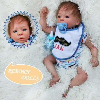 OtardDolls 18 inch Silikonski vinil prerojeni lutke 45 cm Prerojeni Baby Lutke Za Bebes Prerojeni Najnovejše Vroče Prodaje Lutka Igrača Darilo