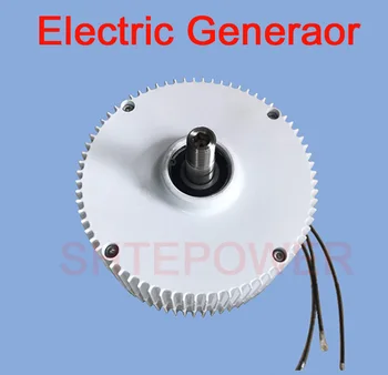 24V ali 48V 400W 300W generator Nizki Hitrosti Začetek za Navpično ali Vodoravno Vetrne Turbine tri faze ac