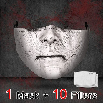 Pustne Maske za enkratno uporabo Stroj Maska za Prah-dokazilo Maske Ženske Šali Vzorec Božič Cosplay Maske Otroci Odraslih Mascarilla