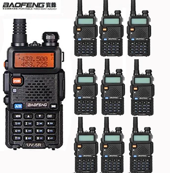 10pcs VOX FM cb ham Radio hf VHF UHF Dual Band Uv5r Za Mobilne Dva Načina Radio Ročno Radijsko Postajo Baofeng UV-5R Radio Amateur