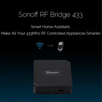 Pametni Dom, Avtomatizacija Sonoff RF Most WiFi 433 MHz Univerzalno Stikalo Inteligentni Domotica Wi-Fi Remote RF Krmilnik