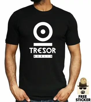Tresor Berlin T Shirt Nemške Techno Podzemnih Nočni Klub Punk Rock Glasbe, Unisex