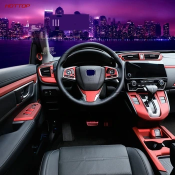 Za Honda CRV CR-V 2021 rdeča Notranjost Spremembe Okrasitev Pribor Celoten Sklop Avto Nalepke Material