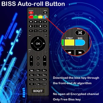 Koqit U2 DVB S2 Sprejemnik satelitski sprejemnik sat Finder Internet DVB-S2 Cs Biss/VU Dekoder iPTV USB Wifi/RJ45 Live TV Box