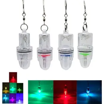 Profesionalni LED Utripajoča Lučka Mini Globoko Spusti Podvodne Luči Ribolov Lignji Lure Zeleno Luč Svetilke
